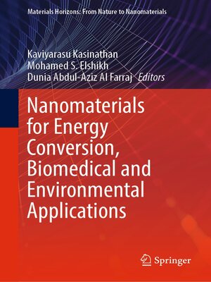 cover image of Nanomaterials for Energy Conversion, Biomedical and Environmental Applications